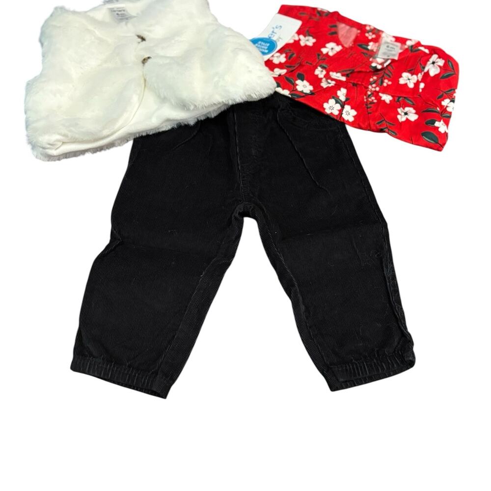 Carter’s 6M girls NWT Three pc Holiday outfit
